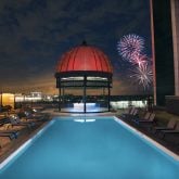 A SFV Rooftop Pool + Bar Night